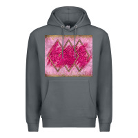 Rock pink glitter Premium Hoodie - JahusDesignShop