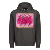 Smoke pink glitter Premium Hoodie - JahusDesignShop