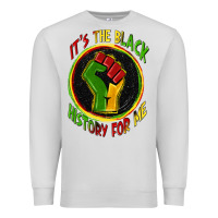 Dove Grey it's the black history for me Premium Sweatshirt - Zillion Design Studio