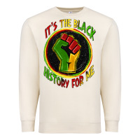 Sandshell it's the black history for me Premium Sweatshirt - Zillion Design Studio
