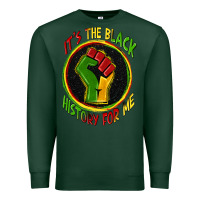 Sports Green it's the black history for me Premium Sweatshirt - Zillion Design Studio