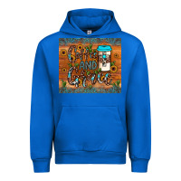 Cobalt coffee and grace Urban Hoodie - JahusDesignShop