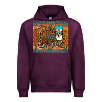Mauve Wine coffee and grace Urban Hoodie - JahusDesignShop