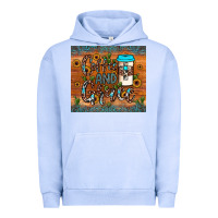 Pigment Grape Ice coffee and grace Urban Hoodie - JahusDesignShop
