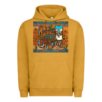 Pigment Peanut Butter coffee and grace Urban Hoodie - JahusDesignShop