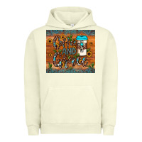 Pigment Pistachio coffee and grace Urban Hoodie - JahusDesignShop