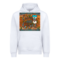 White coffee and grace Urban Hoodie - JahusDesignShop