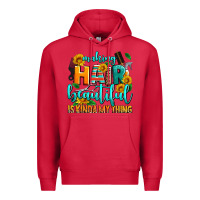 Cardinal making hair beautiful is kinda my thing Premium Hoodie - AdoDesignShop