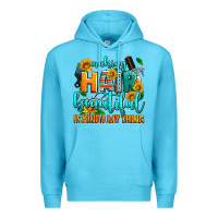 Ocean Blue making hair beautiful is kinda my thing Premium Hoodie - AdoDesignShop