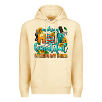 Pina Colada making hair beautiful is kinda my thing Premium Hoodie - AdoDesignShop
