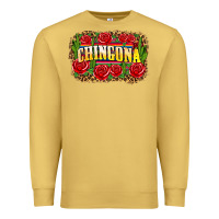 Antique Gold chingona Premium Sweatshirt - Zillion Design Studio