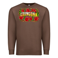 Chestnut chingona Premium Sweatshirt - Zillion Design Studio