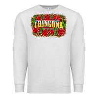 Oatmeal Heather chingona Premium Sweatshirt - Zillion Design Studio