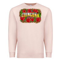 Pale Pink chingona Premium Sweatshirt - Zillion Design Studio