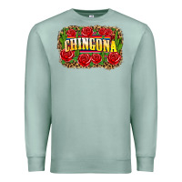 Seafoam chingona Premium Sweatshirt - Zillion Design Studio