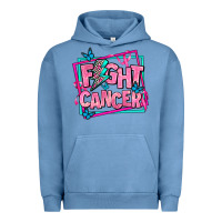 Pigment Pebble Blue fight cancer Urban Hoodie - AdoDesignShop