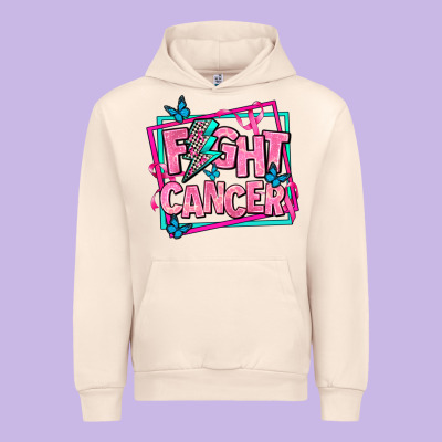 Fight Cancer Urban Hoodie Designed By Adodesignshop