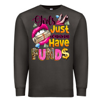 Smoke girls just wanna have  funds Premium Sweatshirt - texasbilliewilder