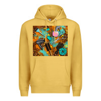 Antique Gold hair tech Premium Hoodie - AdoDesignShop