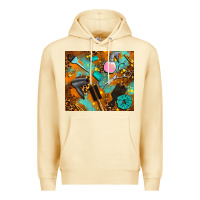 Pina Colada hair tech Premium Hoodie - AdoDesignShop