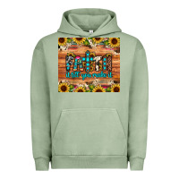 Pigment Oil Green faith it till you make it Urban Hoodie - JahusDesignShop