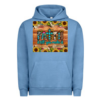 Pigment Pebble Blue faith it till you make it Urban Hoodie - JahusDesignShop