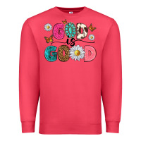 Cardinal god is good Premium Sweatshirt - texasbilliewilder