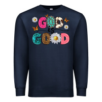 Navy god is good Premium Sweatshirt - texasbilliewilder