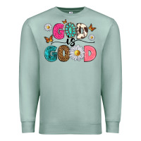 Seafoam god is good Premium Sweatshirt - texasbilliewilder