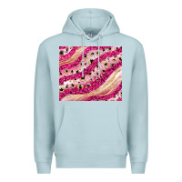 Blue Mist pink glitter Premium Hoodie - JahusDesignShop