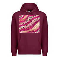 Burgundy pink glitter Premium Hoodie - JahusDesignShop