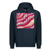 Navy pink glitter Premium Hoodie - JahusDesignShop