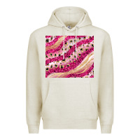 Oatmeal Heather pink glitter Premium Hoodie - JahusDesignShop
