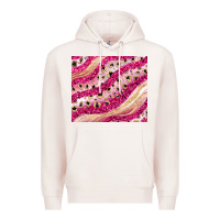 Pale Pink pink glitter Premium Hoodie - JahusDesignShop