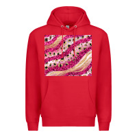 Red pink glitter Premium Hoodie - JahusDesignShop