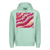 Seafoam pink glitter Premium Hoodie - JahusDesignShop