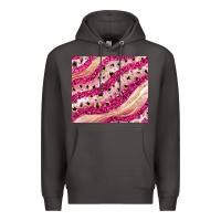 Pink Glitter Premium Hoodie | Teevron