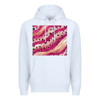 White pink glitter Premium Hoodie - JahusDesignShop
