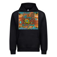 Black all my hope is in jesus Urban Hoodie - JahusDesignShop