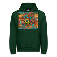 Forest Green all my hope is in jesus Urban Hoodie - JahusDesignShop