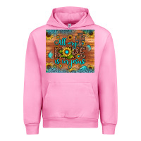 Fuchsia Pink all my hope is in jesus Urban Hoodie - JahusDesignShop