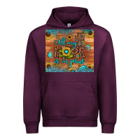 Mauve Wine all my hope is in jesus Urban Hoodie - JahusDesignShop