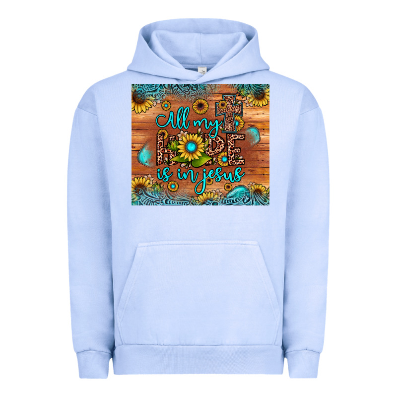 All My Hope Is In Jesus Urban Hoodie by JahusDesignShop | Teevron