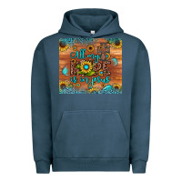 Pigment Midnight Navy all my hope is in jesus Urban Hoodie - JahusDesignShop