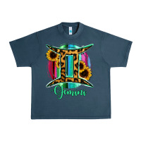 Midnight Navy Gemini Urban Heavy Tee - RanaPortraitStore