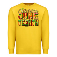 Lemon celebrate juneteenth Premium Sweatshirt - Zillion Design Studio