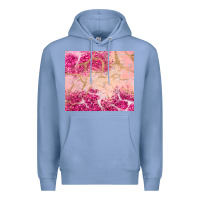 Colony Blue pink glitter Premium Hoodie - JahusDesignShop