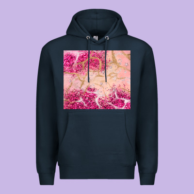 Pink Glitter Premium Hoodie Designed By Jahusdesignshop