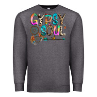 Charcoal Heather gypsy soul Premium Sweatshirt - texasbilliewilder