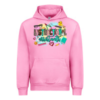 Fuchsia Pink instructional assistant's Urban Hoodie - AdoDesignShop